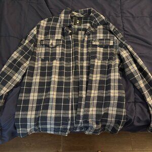 Kingz Button Up Flannel Shirt
